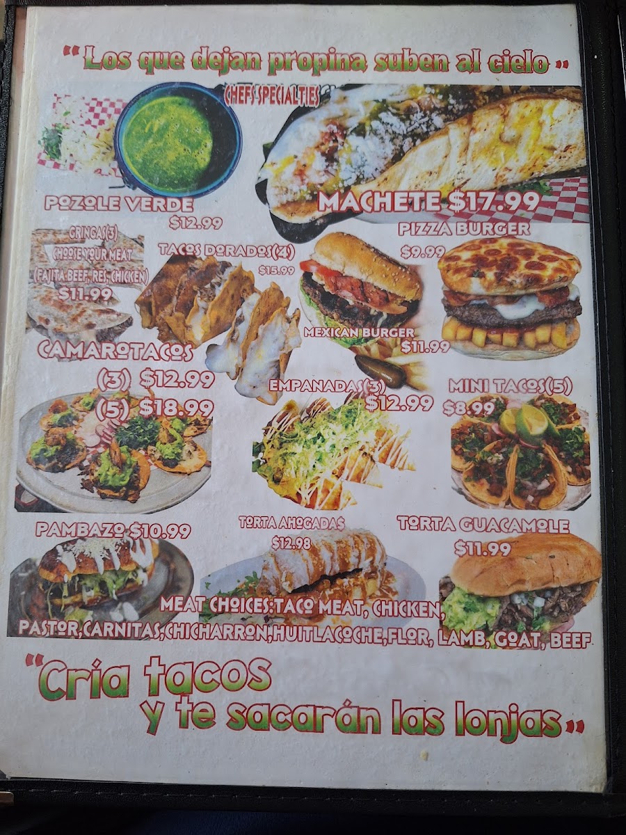 Delicious Birria Menu - Image 1